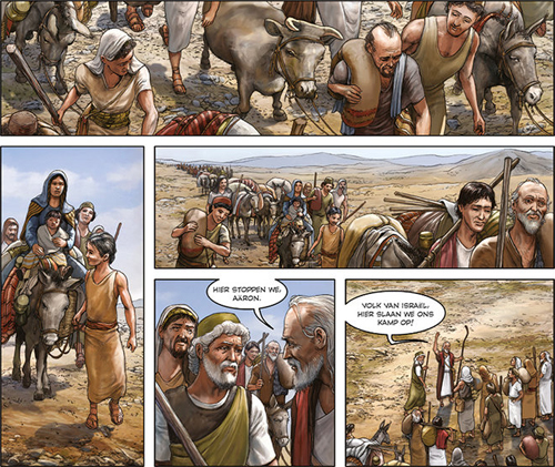 Het oude testament - Exodus (2de deel) | De Bijbel | Striparchief