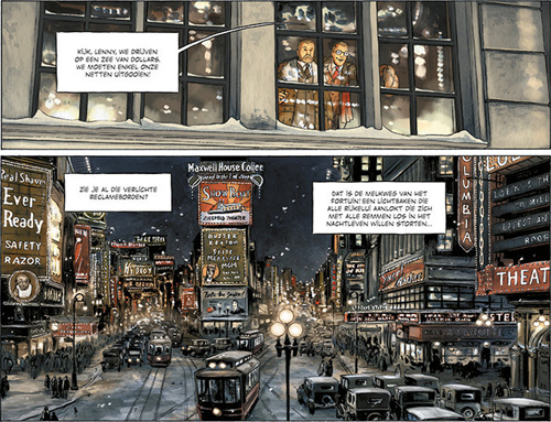 Boek 1 | Broadway - een straat in Amerika | Striparchief