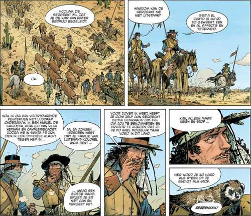 De Santa Fe trail | Dragonders van de grens | Striparchief