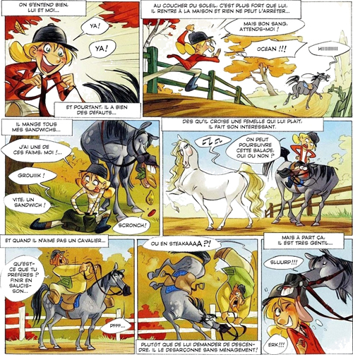 Engelachtige Hummie | Celestine en de paarden | Striparchief