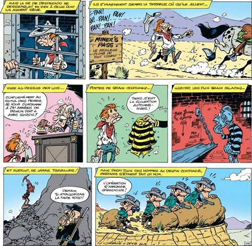 Ieder voor zich | De avonturen van Lucky Luke | Striparchief