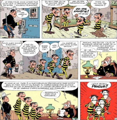 Een strop voor de Daltons | De avonturen van Lucky Luke | Striparchief