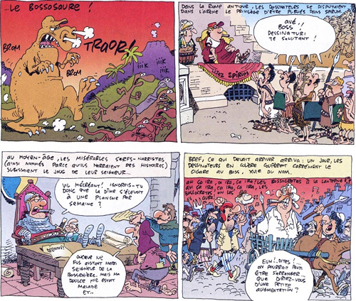 Bedankt, baas! | De boss | Striparchief