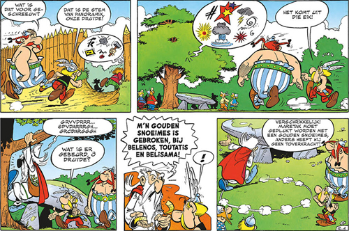 Het gouden snoeimes | Asterix | Striparchief