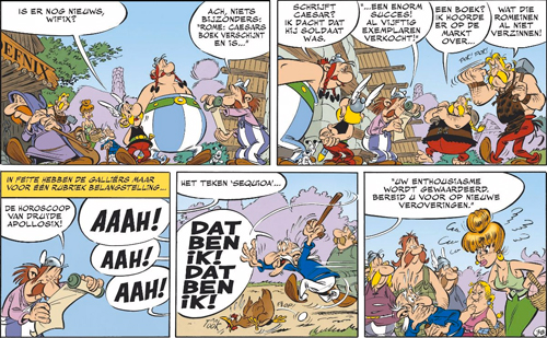 De papyrus van Ceasar | Asterix | Striparchief