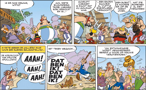 De papyrus van Ceasar | Asterix | Striparchief