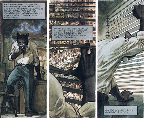 Ergens tussen de schaduwen | Blacksad | Striparchief