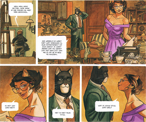 Rode ziel | Blacksad | Striparchief