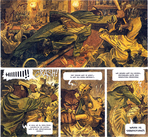 De hel, de stilte | Blacksad | Striparchief