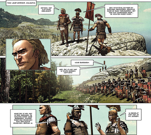 09 - De man die de legioenen van Rome overwon | Man van het jaar | Striparchief