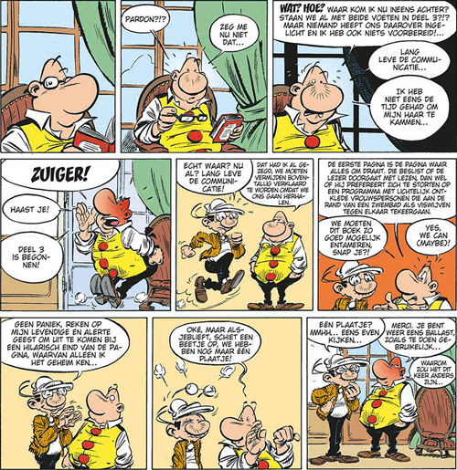 Olivier Blunder staat dicht bij de mensen | Olivier Blunder | Striparchief