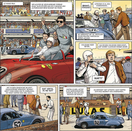 1972-1974: De Matra-jaren | 24 uren van Le Mans | Striparchief