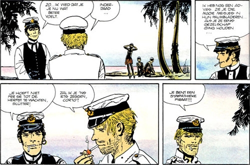 De ballade van de zilte zee | Corto Maltese | Striparchief