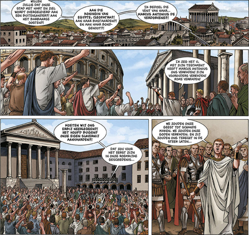 Marcus Antonius en Cleopatra | De derde zoon van Rome | Striparchief