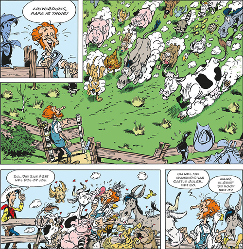 De ark van Rataplan | De avonturen van Lucky Luke | Striparchief