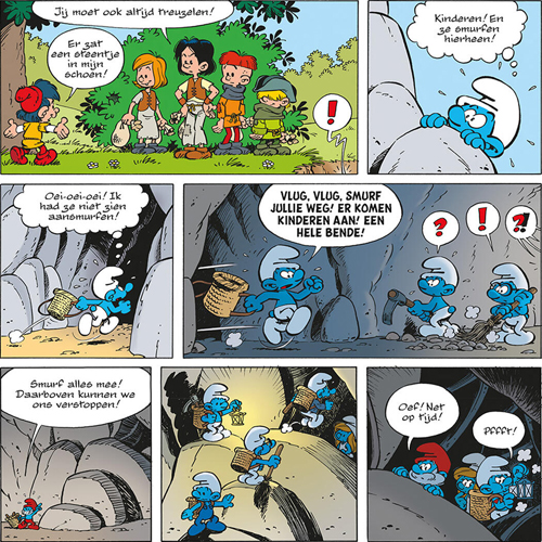 De verloren kinderen | De Smurfen | Striparchief