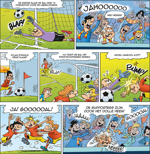 Deel 18 | Voetbalgek! | Striparchief