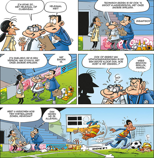 Deel 17 | Voetbalgek! | Striparchief