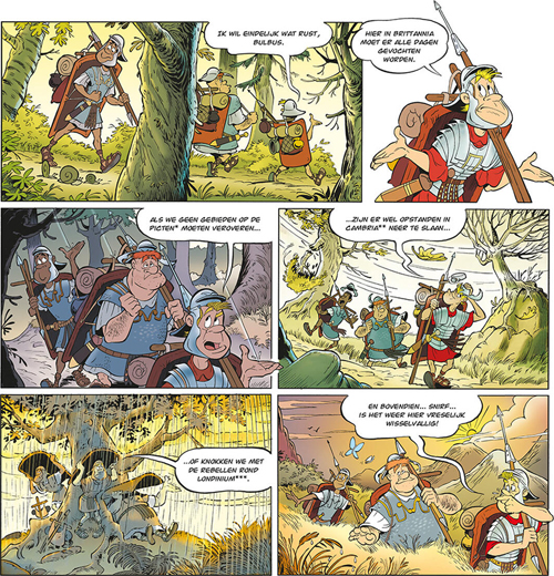 De Bataafse opstand | De Romeinen | Striparchief