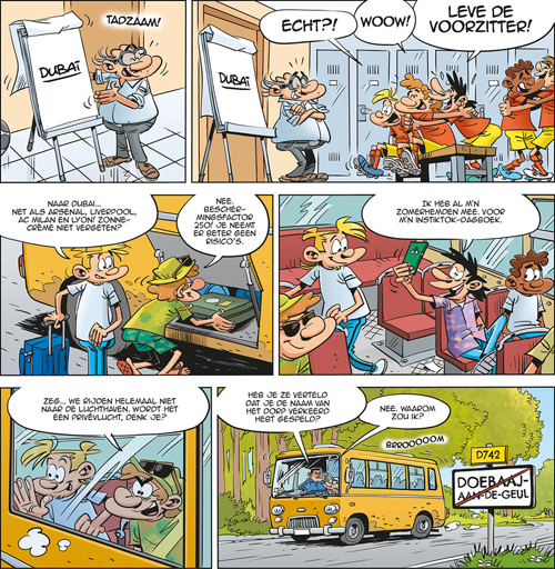 Deel 19 | Voetbalgek! | Striparchief