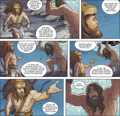 Herakles 3/3 De apotheose van de halfgod | De wijsheid van mythes | Striparchief