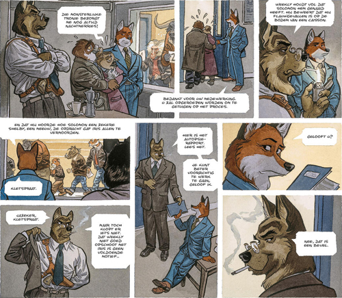 De maskers vallen - tweede deel | Blacksad | Striparchief