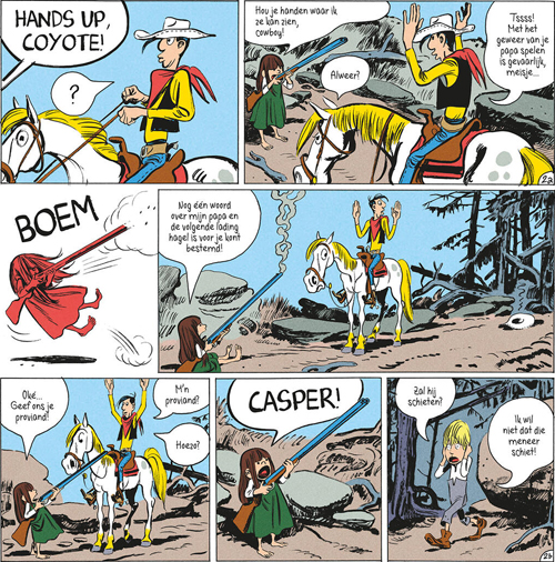 De ontembaren | Lucky Luke door... | Striparchief