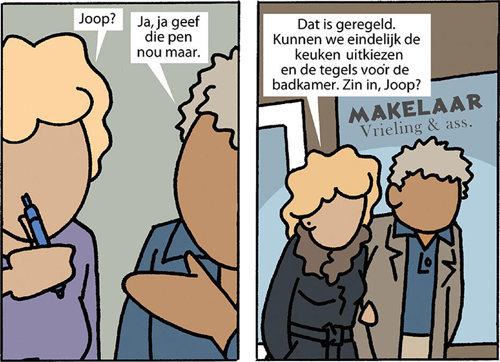 Maandag gaan we scheiden (alles moet anders) | Maandag gaan we scheiden (alles moet anders) | Striparchief