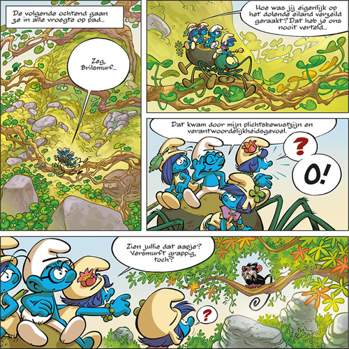 Het land van de Smurfende Stenen | De Smurfen & het verloren dorp | Striparchief