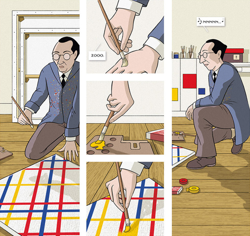 Mondriaan, een betere wereld | Mondriaan, een betere wereld | Striparchief