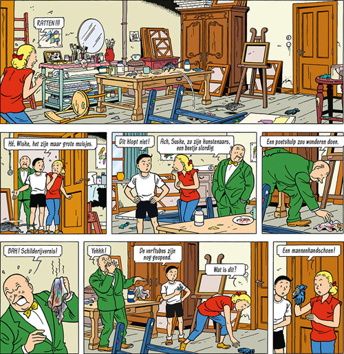 Onrust in Montmartre | Suske en Wiske door... | Striparchief