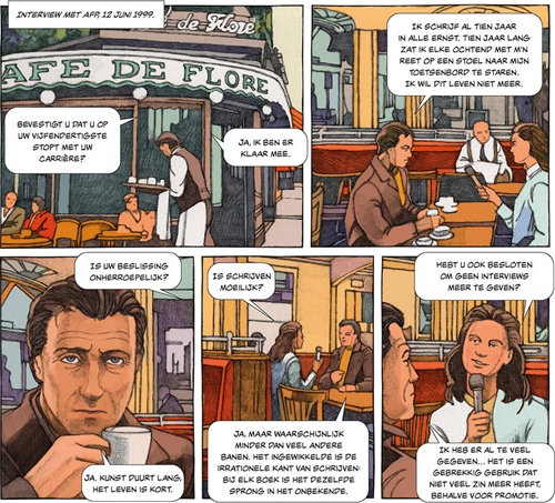 Het geheime leven van schrijvers | Het geheime leven van schrijvers | Striparchief