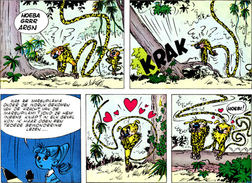 Het nest van de Marsupilami's | Robbedoes en Kwabbernoot | Striparchief