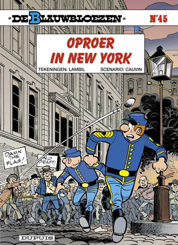 Oproer in New York | De Blauwbloezen | Striparchief