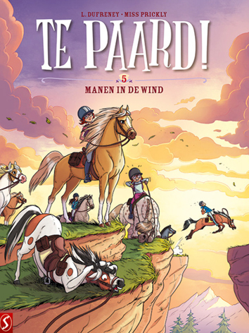 Manen in de wind | Te paard! | Striparchief