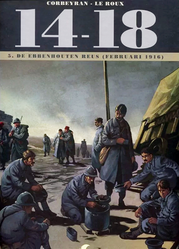 De ebbenhouten reus (februari 1916) | 14-18 | Striparchief