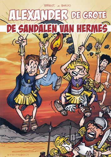 De sandalen van Hermes | Alexander de grote | Striparchief