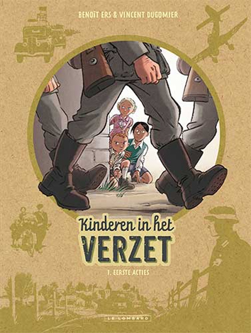 Eerste acties | Kinderen in het verzet | Striparchief