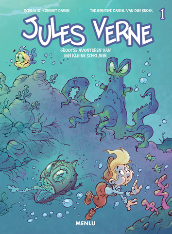 Grootste avonturen van een kleine schrijver | Jules Verne | Striparchief