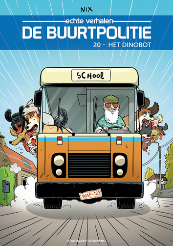 Het dinobot | De Buurtpolitie | Striparchief