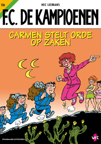 Carmen stelt orde op zaken | F.C. De Kampioenen | Striparchief