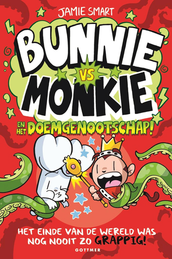 Bunnie vs Monkie en het doemgenootschap! | Bunnie vs Monkie | Striparchief
