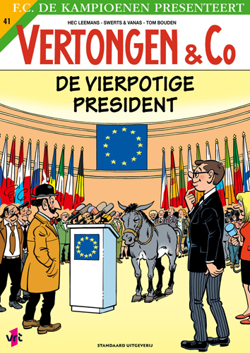 De vierpotige president | Vertongen & Co | Striparchief